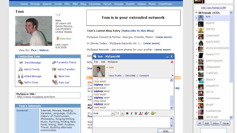 History of Social Media